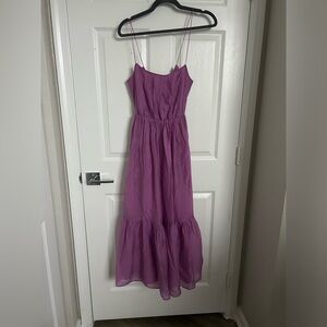 Abercrombie Long Pink Dress